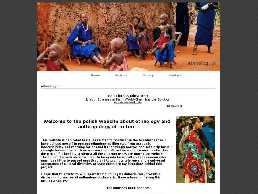 Serwis Ethnology.pl